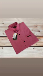 Kemeja Bahan Signature Warna Kuning Mustard Kunyit Adeam Halus & Nyaman Dipakai