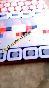 kasur busah super brkualitas awet tidak mudah kmpes UK P200xL140xT10cm UK 3 orang
