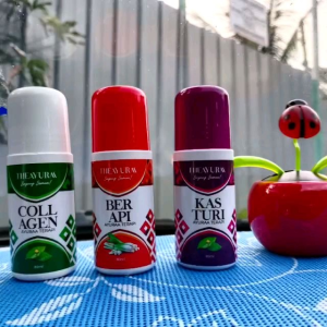 (FREE POS) PAKEJ JIMAT COMBO 5 IN 1 AYURAA TERAPI KASTURI / COLLAGEN / BERAPI 80ML READY STOCK POS HARI NI!