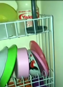 Rak Piring Besi 3 Susun / Rak Piring Gantung Serbaguna