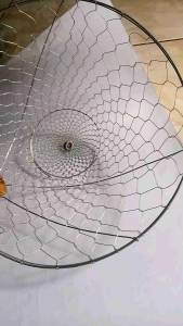 serokan/saringan minyak/gorengan ukr jumbo tersedia 2 variasi kawat anyam dan stainless steel diameter 40 cm dan 28 cm anti karat