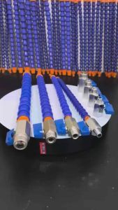 Coolant Pipe / Plastic Adjustable Water & Oil Coolant Hose / Flexible Coolant Hose (CNC Machine Lathe Plastic Cooling Water Pipe Universal Articulated Hose for Machining Center Spray)