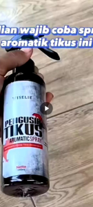 Wiselie Semprotan Pengusir Tikus Alami Obat Pengusir Anti Tikus Ampuh dengan Formula Aromatic Spray Melindungi Rumah dari Tikus Secara Alami Aman untuk Keluarga Tidak Beracun Efektif di Dalam dan Luar Ruangan Tahan Lama isi 250 ml