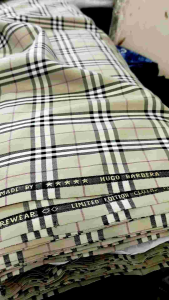 Kain Bahan Celana Kotak Super Semi Wool 120s By Hugo Barbera In England (Harga 05 Meter)