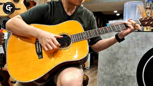 91 guitars PD-15 | PD-15c | กีตาร์โปร่ง กีตาร์โปร่งไฟฟ้า ทรง Dreadnought เสียงเต็มอิ่ม เล่นง่าย ✨มีเก็บปลายทาง