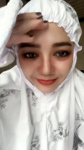 Mukena Lubabah Mukena Haji dan Umroh Putusan Berlengan