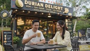 2 Boxes of Musang King D.Masking Premium Durian Milk Tea 12 Sachets/box Milk Tea Gift
