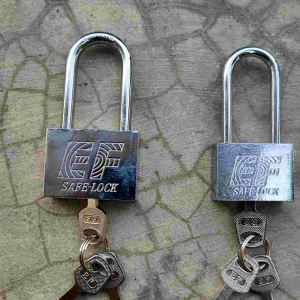 Gembok Rumah / Pagar / motor / Gembok Nekel 50 mm Panjang Dan Pendek Stainless Anti KARAT