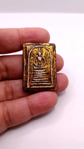 K632  สมเด็จ สมเด็จโต พระสมเด็จ เกศไชโย ฐาน7ชั้น สมเด็จวัดระฆัง ขนาด 2.5X3.5 ซม สมเด็จพุฒจารโต