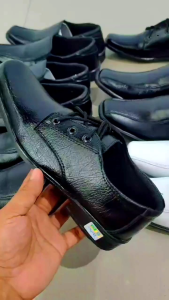 Sepatu pantofel kulit  anak pondok putra/sepatu vantofel hitam tali kulit formal pria/sepatu pantofel anak laki laki hitam/ sepatu pria hitam tali ukuran 33 34 35 36 37 38 39 40 41 42 43 44
