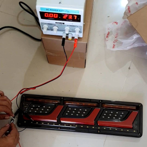 LAMPU STOP LLL LED 24V UKURAN 14X46CM HARGA PER SET 2PC