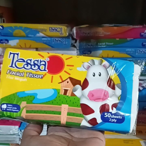 Tisu Wajah Tessa Travel Pack: Praktis & Efisien
