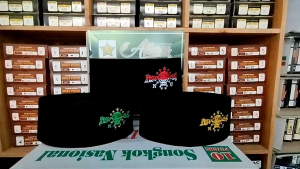 Peci nu dewasa & anak hijau kuningmerah putih