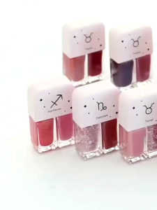 2IN1 KUTEK KOREA IMPORT / CAT KUKU MIX 2 WARNA / KUTEK LUCU / NAIL POLISH 2IN1 - 1SET=2BOTOL