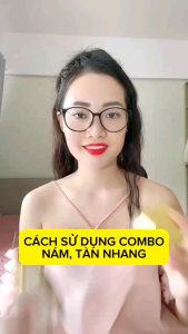 combo nám -tàn nhang  tùy tâm PHARMA  serum tế bào gốc kem nám tàn nhang dưỡng trắng da phục hồi da yếu