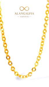 Kalung Nuri Ukir Anti Karat Tidak Luntur Realpict