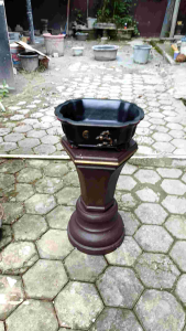 Pot Relief Klasik Karakter Bonsai Unik