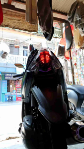 stoplam running mio soul karbu motif i love u dengan 8 mode kedipan otomatis