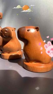 Chuột Capybara trang trí bàn làm việc - Hình Thật