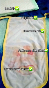 UNDERPAD ALAS POPOK BAYI BARU LAHIR ISI 20