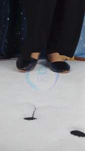 Kasut Formal Kulit Wanita Woman Flats Shoes Slip On Flats Loafers Nurse Work Single Shoes