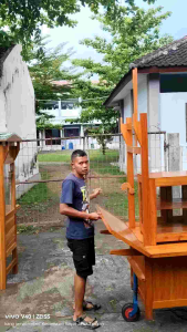 gerobak pecel lele lamongan