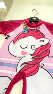 Baju Renang Anak Perempuan Cantik Motif Unicorn Untuk Usia 1 - 8 Tahun
