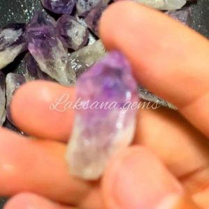 Batu Kucubung Amethyst Point / Bahan Natural kucubung Amethsy point super