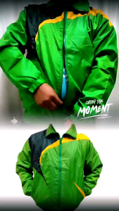 Jaket Parasut Hodie Waterproof Pria Wanita/Jaket Fustsal /Jaket Running Sport Pria Wanita/Jaket Parasut Olahraga Lari Terbaru Berkualitas