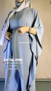 Sahara Arrita Tunik Crinkle Airflow/kaftan Lebaran/Tunik Crinkle