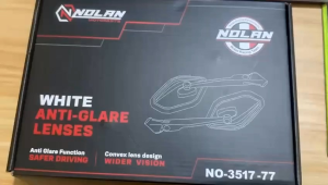 Spion NEXUS NOLAN Motif Carbon Bahan Aluminium Alloy Universal Motor Bebek Dan Matic - Motorcycle