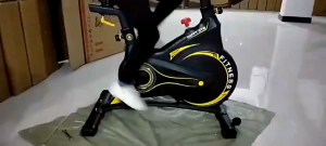 Sepeda Statis Gym Spinning Bike Adjustable Resistance