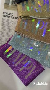 สายสะพายวันเกิด สายสะพาย HappyBirthday น่ารัก ฟรุ้งฟริ้งสุดๆ