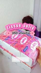 4 pcs Tisu JOLLY 2ply 250 sheet / facial tissue jolly