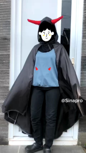 Jubah Halloween Anak Dewasa