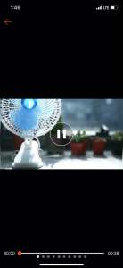 Three-blade spiral electric fan two-speed wind desk fan clip fan wall fan shaking head stand fan