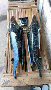 Body Kanan Kiri dan Cover Stop Mio Karbon