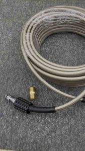 Dây Rửa Xe 10M -15M -20M -30M. Dây Rửa Xe Áp Lực Cao Ren 22mm Kèm Khớp Đồng Nối Dây