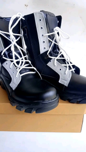 SEPATU PDL GEGANA PROVOS POLRI KULIT SAPI