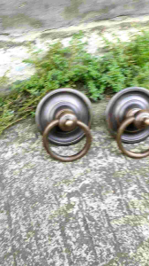 Handle Pintu Gebyok Kuningan Motif Gby 066 Antik 2 Pcs