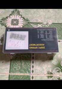 Bộ 200 cái lò xo bằng thép không gỉ giãn nén 20 kích cỡ không biến dạng đàn hồi cực tốt.