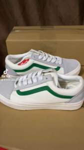 Giày Van.s Sọc Xanh Dương Thể Thao Nam Nữ hình thật 100%