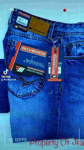 CELANA JEANS PANJANG PRIA CELANA PREMIUM ROVEMOS FASHION SIZE 28-38