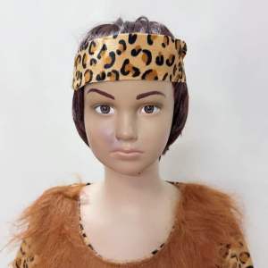 READY STOCK Cosplay Kids Children Tarzan Girl Jungle Girl Caveman African Costume Movie Character Story Book Character