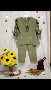 SETELAN ANAK TANGAN SERUT 2-12THN