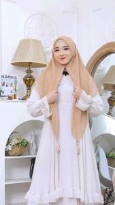 Hazura Segiempat Paris Jambul Tassel Premium 110cmx110cm