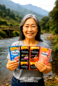 PROMO 24 PCS/4 RENCENG - pewangi saset sachet kemasan 1000/Dwoni