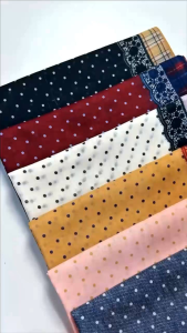 BAWAL HANAMI DOTTIE- Tudung Bawal Cotton Premium Bidang 46 Hijab with floral Womens Clothing > Heritage & Cultural Wear > Muslim Wear > Hijabs.