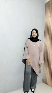 tunik Malaysia polo linen terbaru 2025