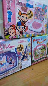 (NO LAYAR) MAINAN LAPTOP ANAK 4 BAHASA LAPTOP MAINAN 4 BAHASA MAINAN EDUKASI ANAK LAPTOP EDUKAI ANAK